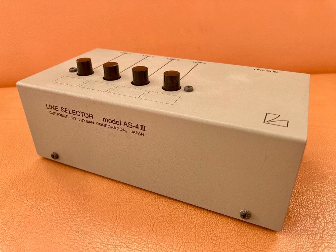 LUXMAN AS-4Ⅲ ラインセレクター 動作確認済 - メルカリ