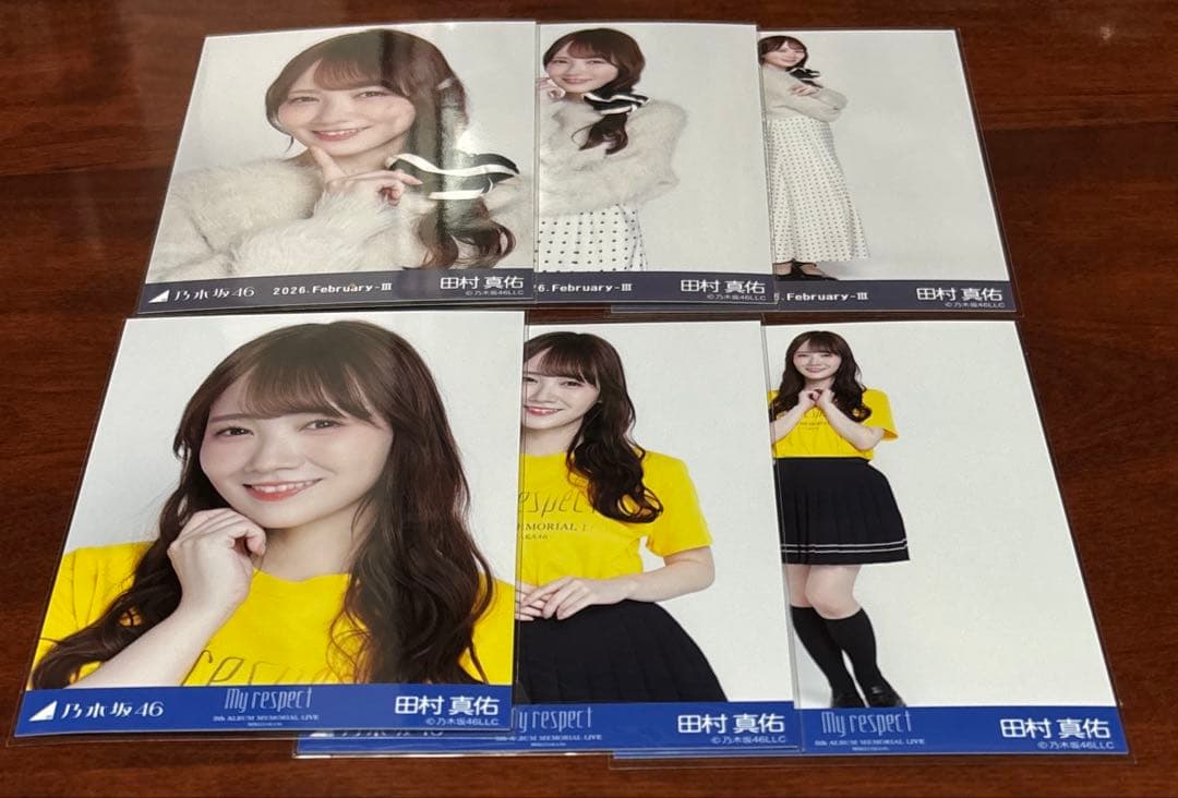 乃木坂46 田村真佑 Myrespectライブt +1種 生写真 コンプ - メルカリ