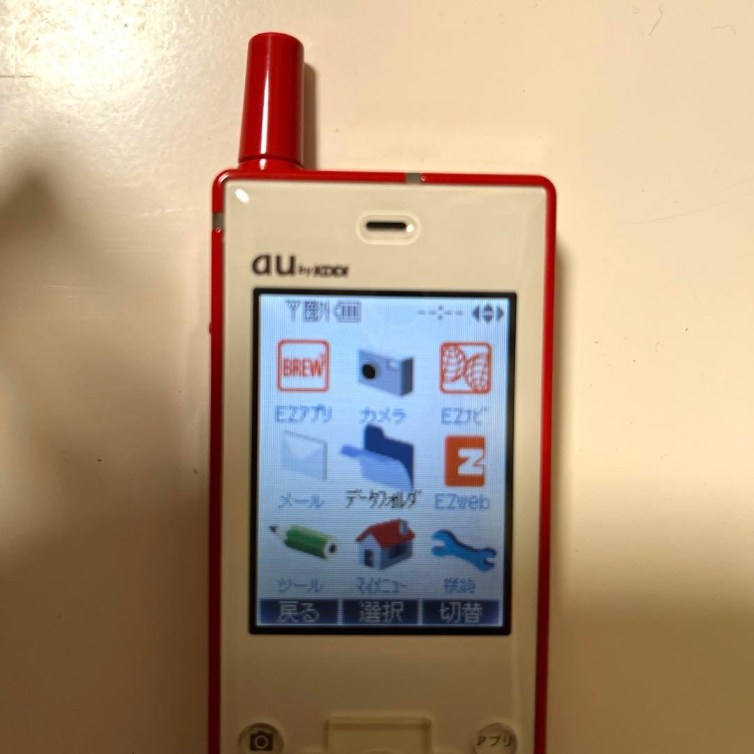 4488)動作確認済み au インフォバー INFOBAR 初代 ニシキゴイ - メルカリ