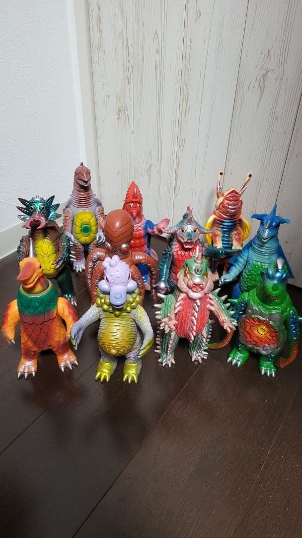 バンダイ ブルマァク 幻の11体セット ソフビ - メルカリ