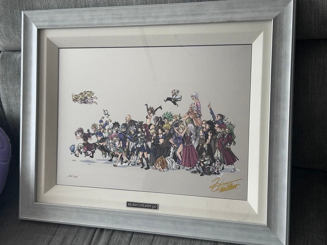 フェアリーテイル　版画　保証書付き FAIRY TAIL 連載20周年記念版画展示販売会」で販売されるグッズ [画像