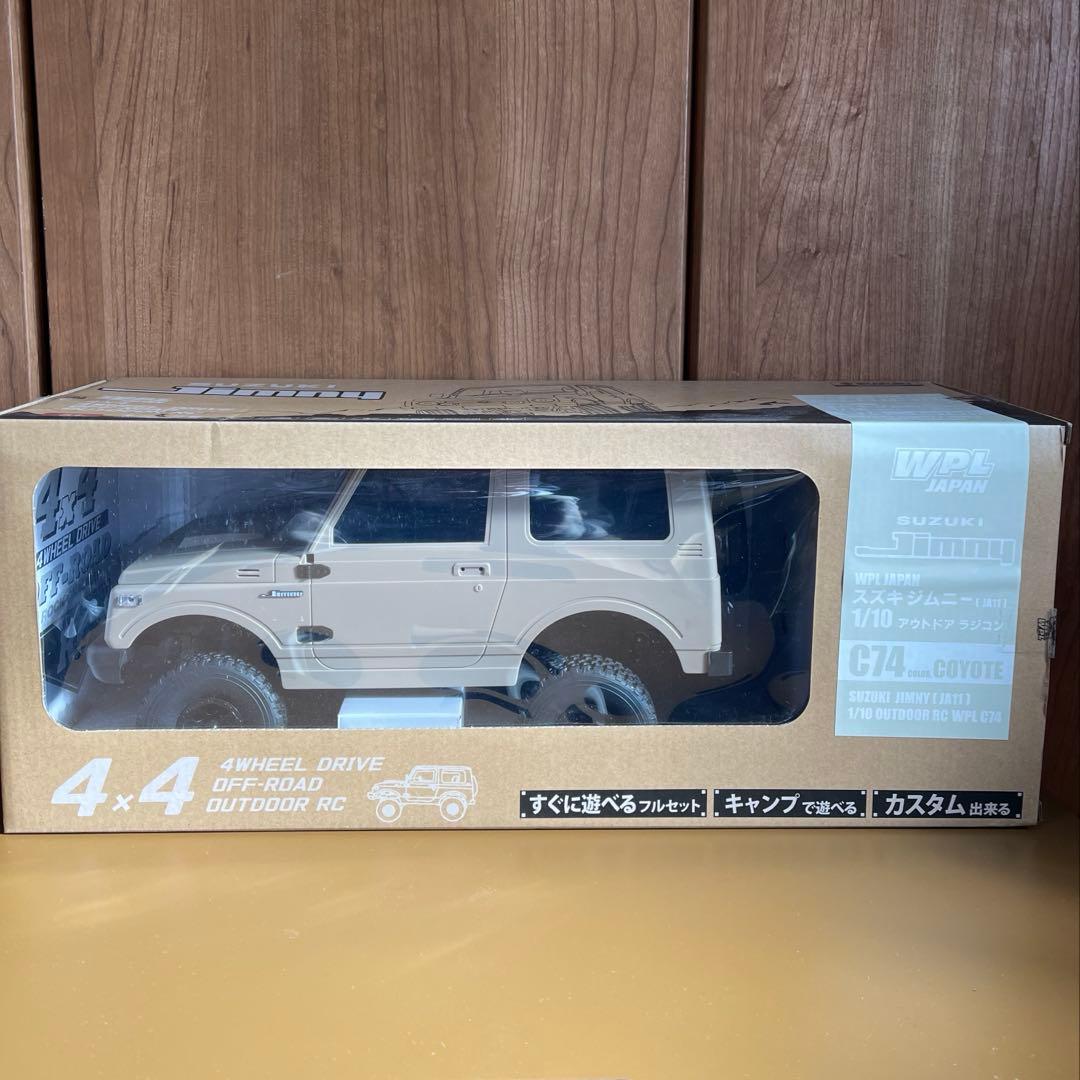 【未使用品】WPL JAPAN ジムニー C74 コヨーテ　限定ステッカー付 WPL JAPAN C74スズキジムニーJA11用ステッカー – RAYWOOD