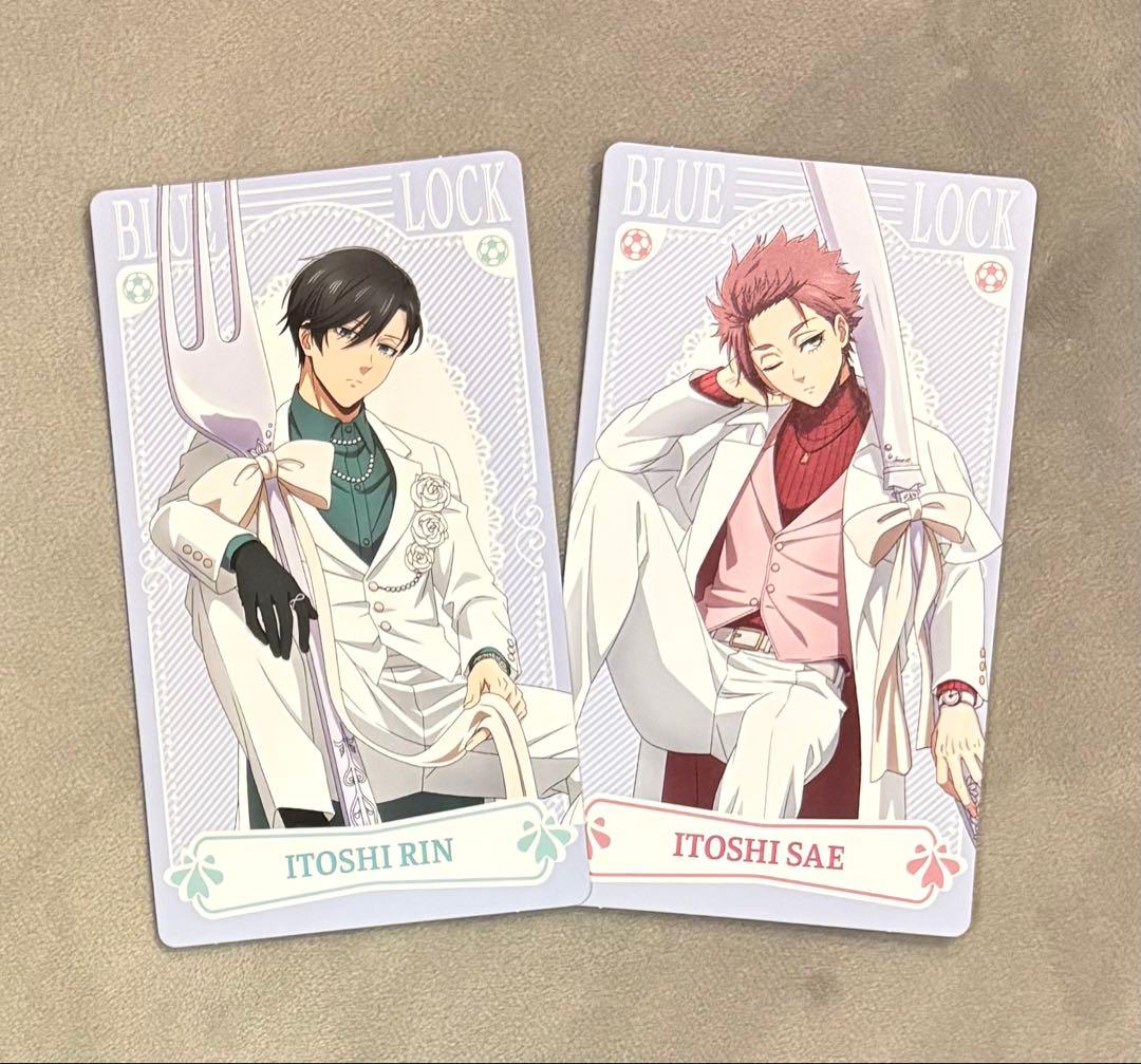 ブルーロック 糸師凛 糸師冴sweetsflavor2026 ナムコ 特典カード