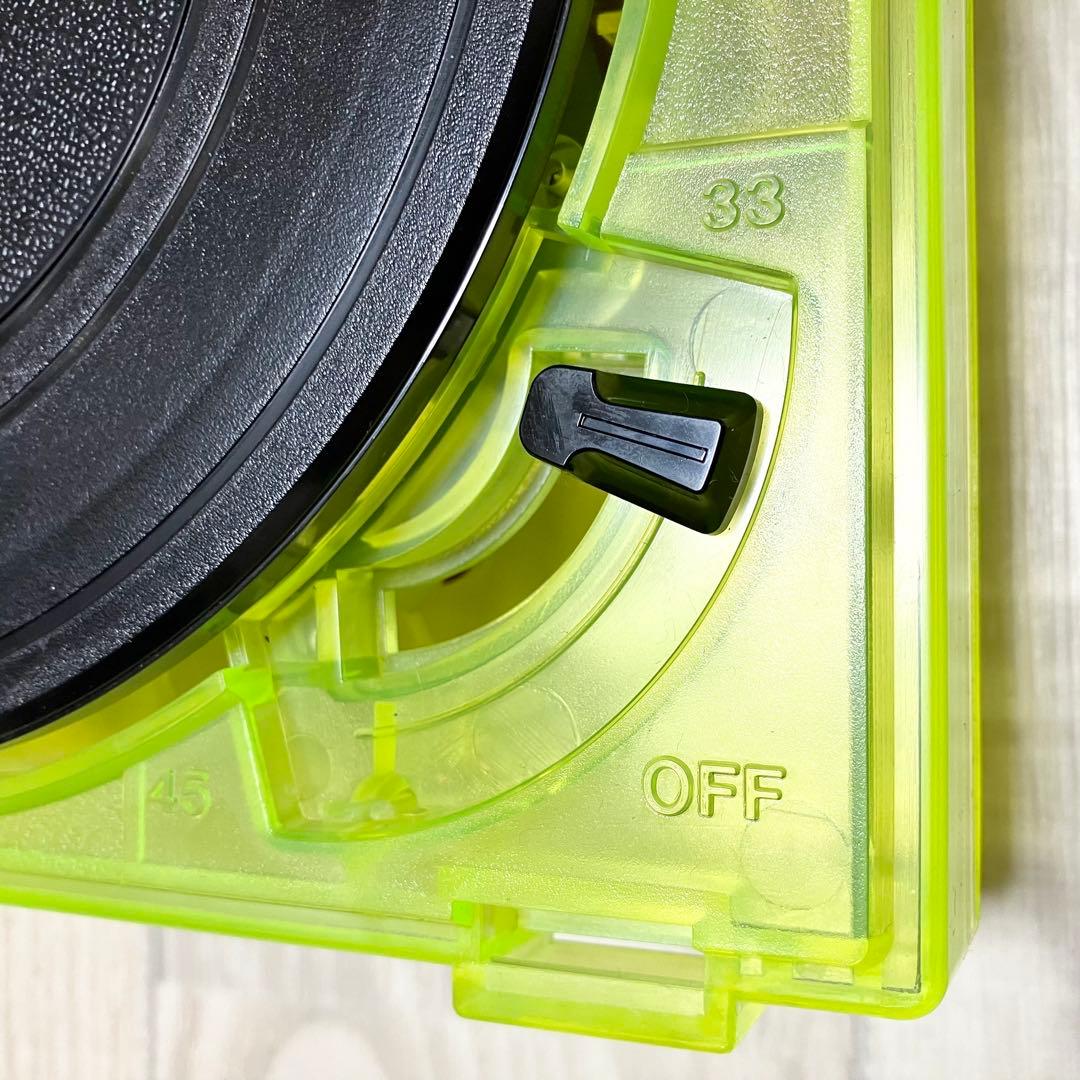 極美品 希少 限定カラー☆コロンビア GP-3 レコード クリスタル蛍光