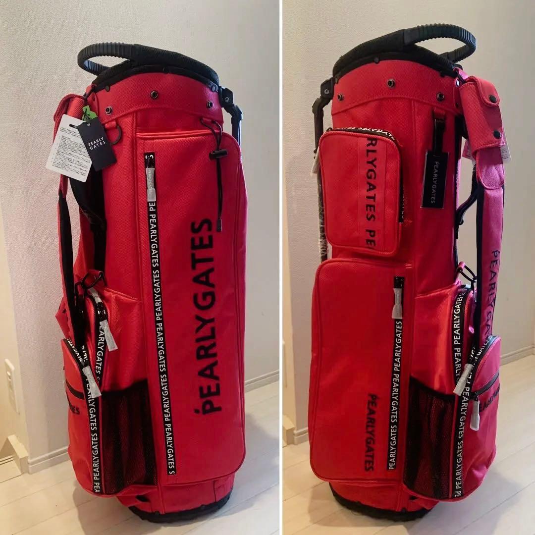 新品□68,200円【パーリーゲイツ】軽量スタンド式 キャディバッグ