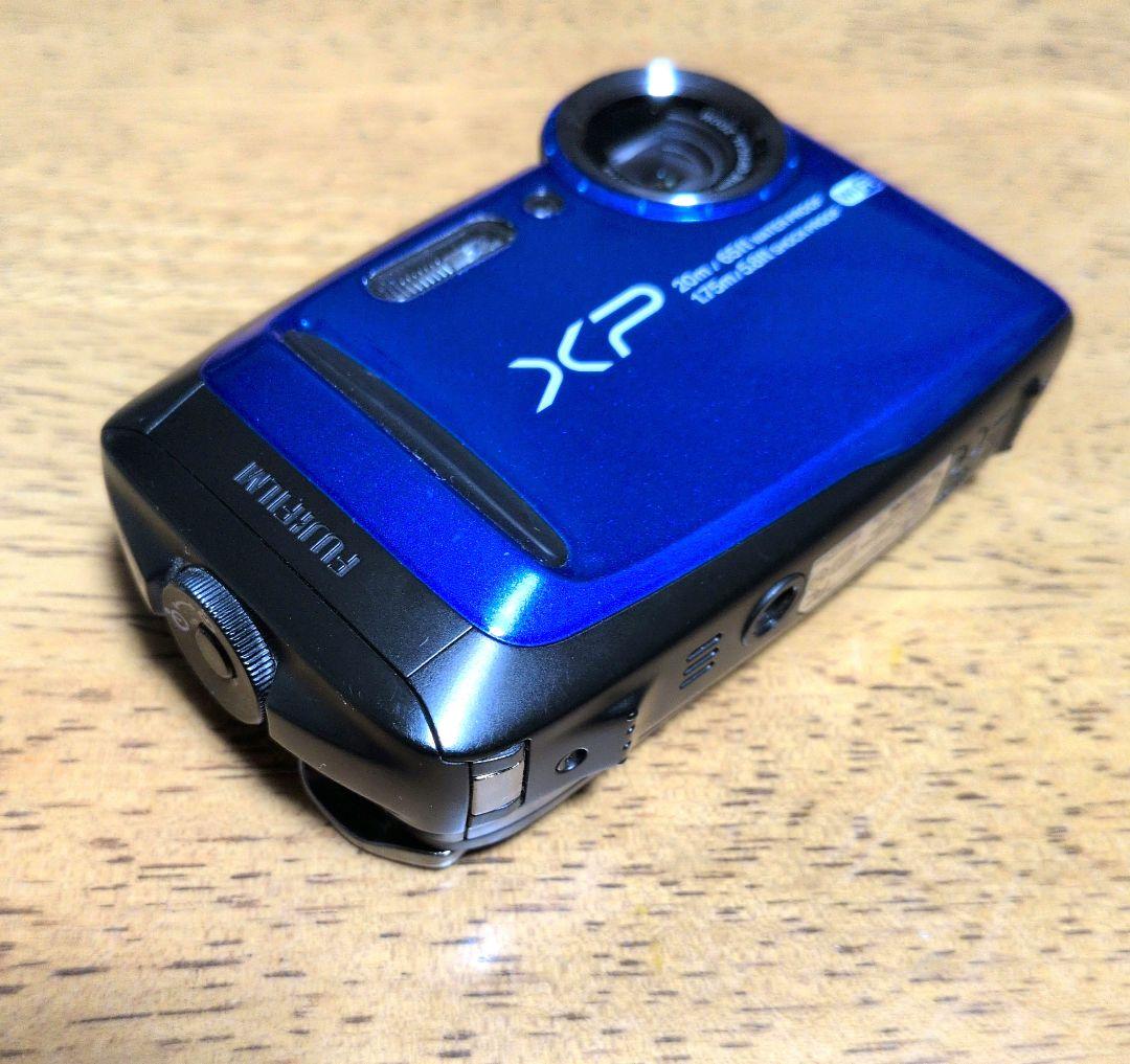 FUJIFILM FinePix XP120 防水カメラ ブルー Wi-Fi - メルカリ