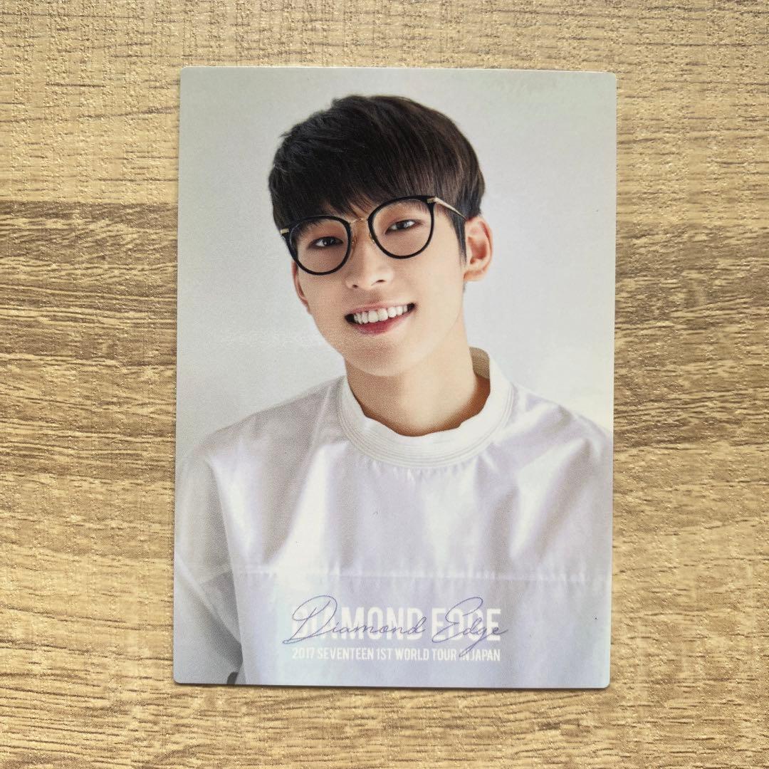 seventeen ウォヌ トレカ エッジコン メガネ - メルカリ