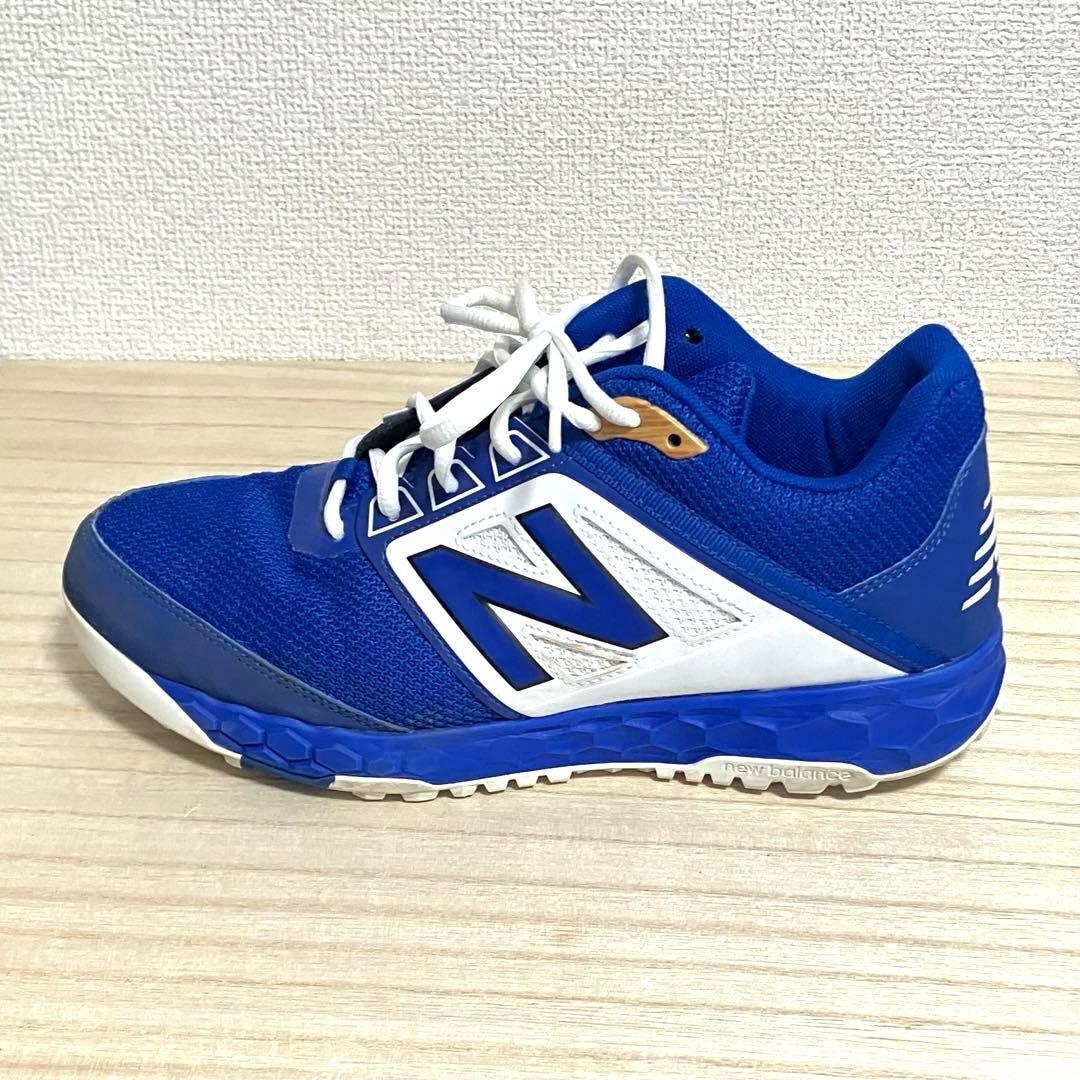 極美品 New Balance T3000TB4 青 26.5cm