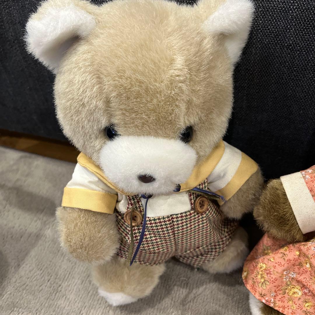 希少 サンアロー くま うさぎ ぬいぐるみ 昭和レトロ - メルカリ