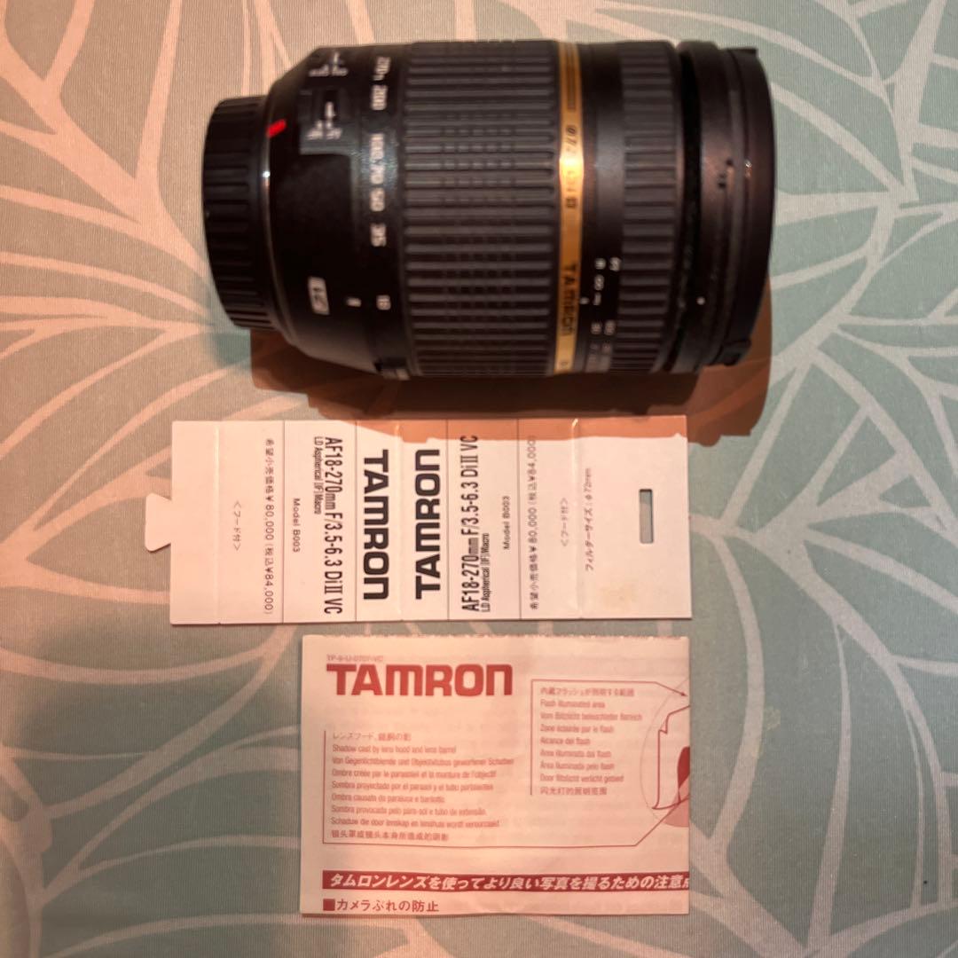 レンズ(ズーム) TAMRON AF18-270mm F/3.5-6.3 Di II VC
