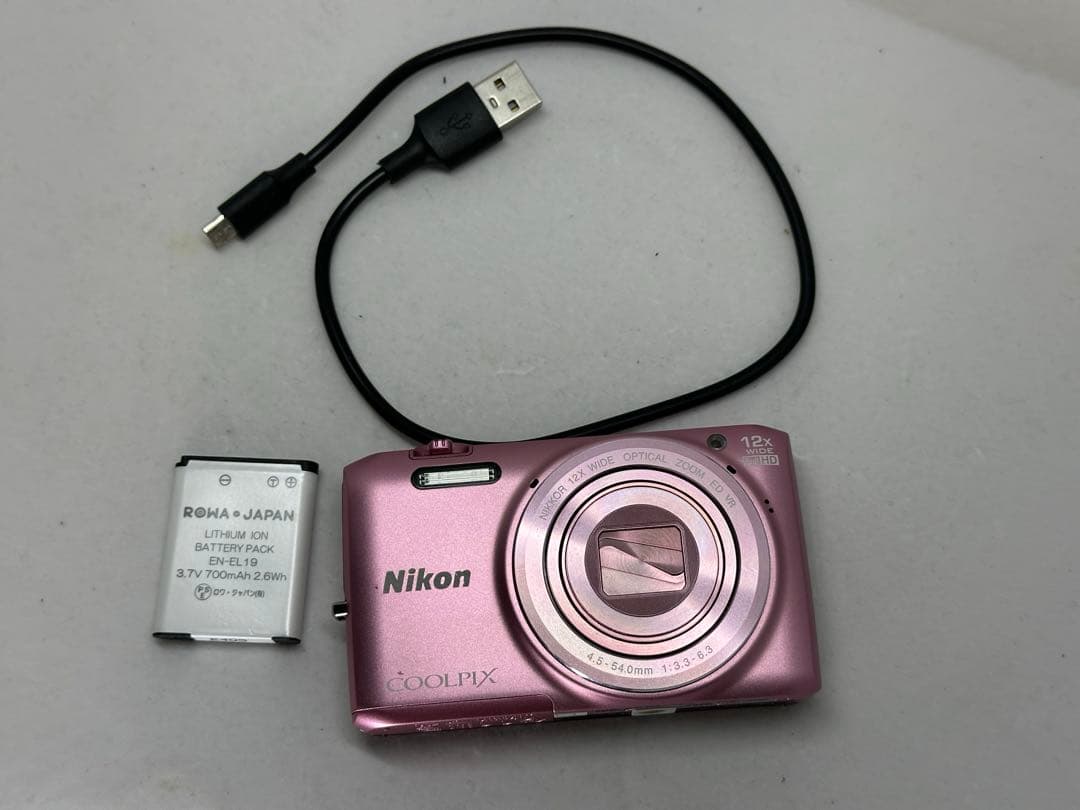 美品 Nikon クールピクス COOLPIX S6800 ピンク - メルカリ