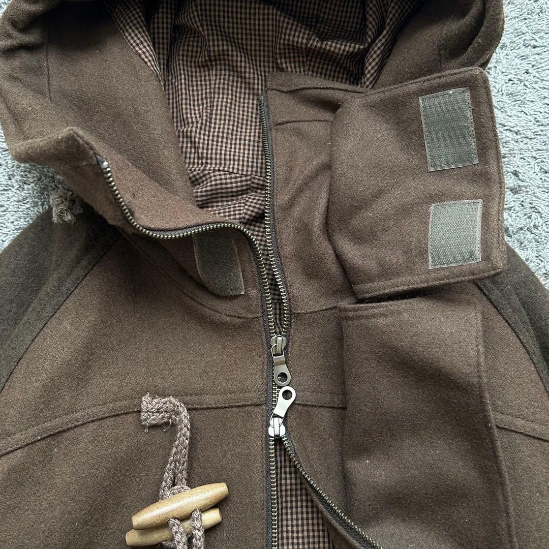 00s PPFM ショートダッフルコート ウール カーキ Y2K archive - メルカリ