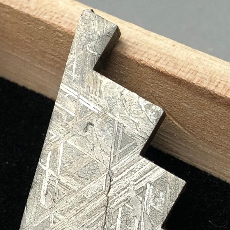 パラサイト隕石 メテオライト 隕石 石鉄隕石 2点 重さ28g 共箱