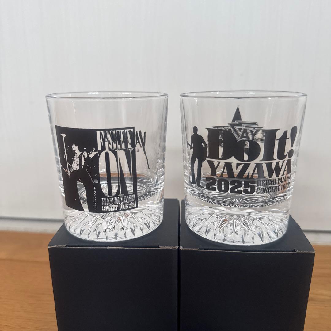 ロックグラス 2個セット YAZAWA 2025 矢沢永吉 - メルカリ