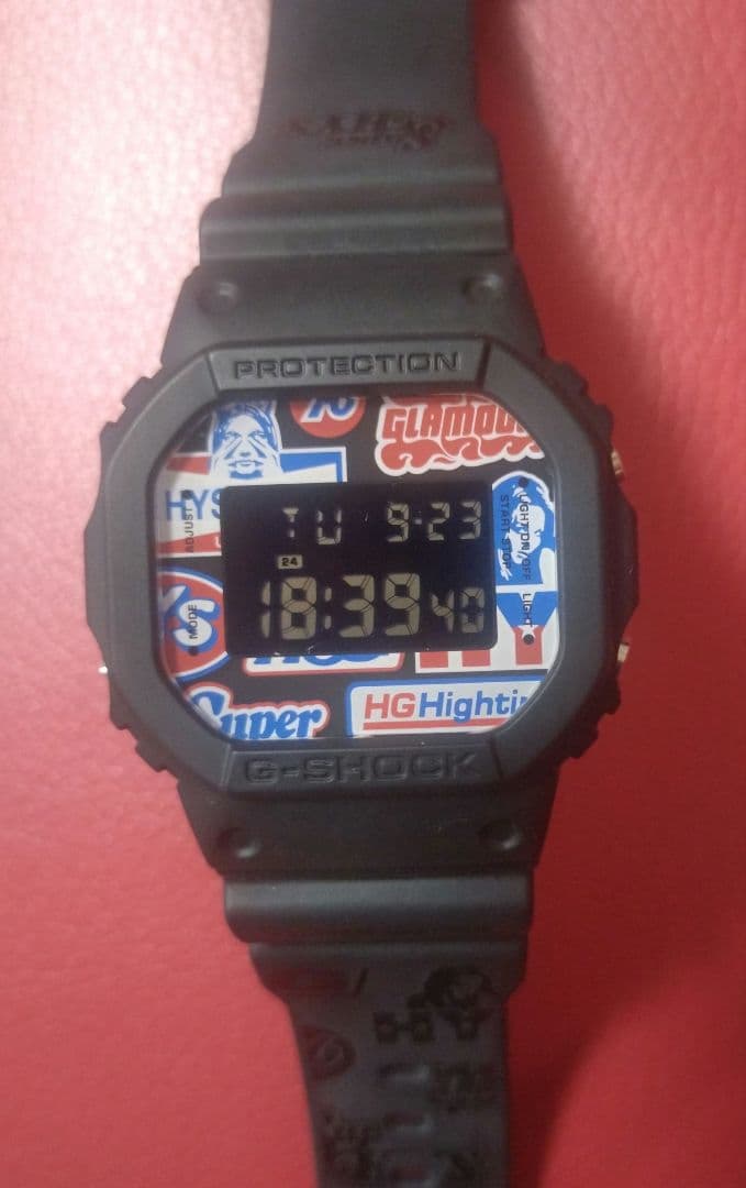 G-SHOCKデジタル時計HYSTERIC GLAMOUR ヒステリックグラマー G-SHOCK