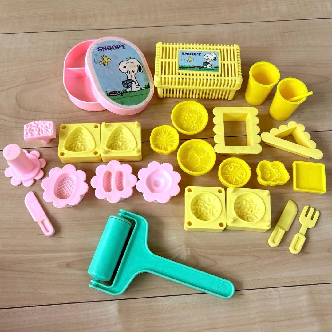 旧タカラ スヌーピー 粘土遊び 粘土型 昭和レトロ - メルカリ