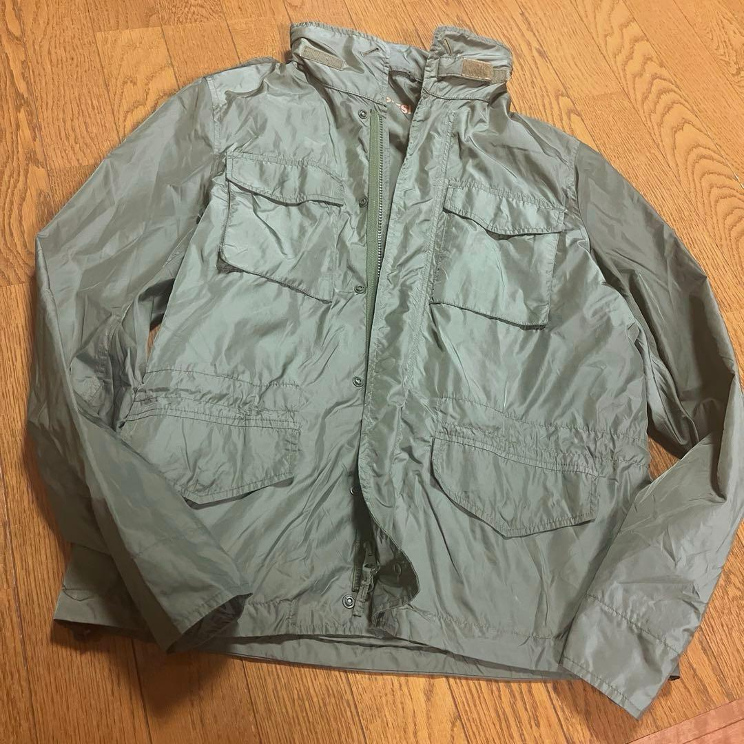 【美品】ASPESIアスペジM65タイプナイロンミリタリージャケットS ASPESI（アスペジ） M65 / MINI FIELD JACKET 日本別注 Thermore