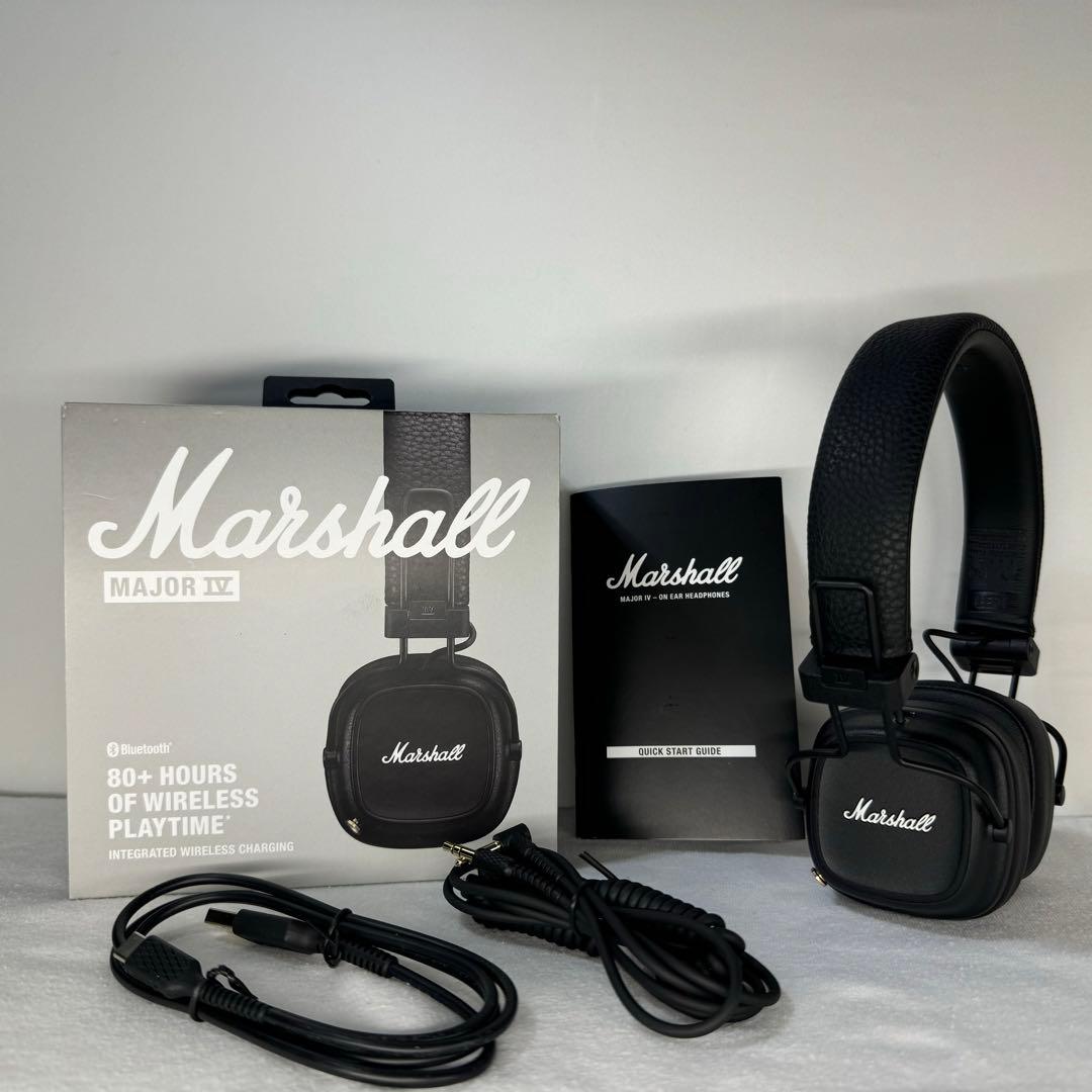 公式ストア購入品】マーシャル Marshall Major Ⅳ ブラック - メルカリ
