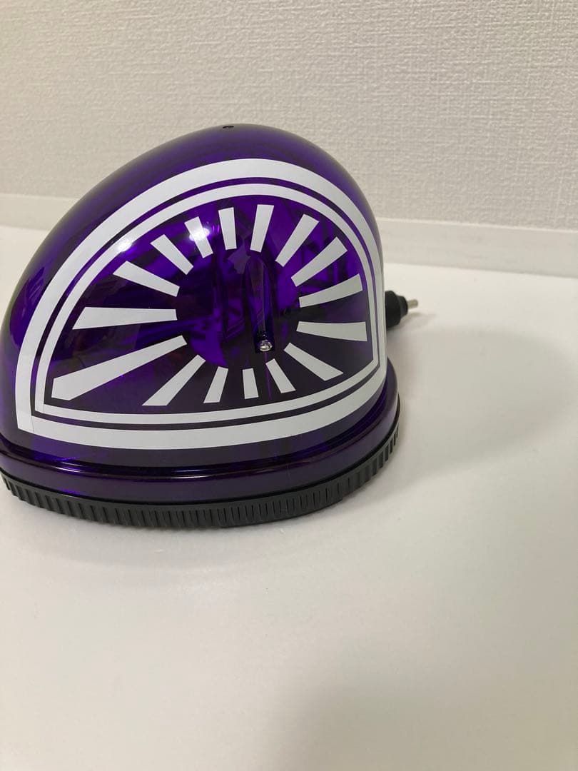 パトライト 回転灯 パトランプ パープル 日章 - メルカリ