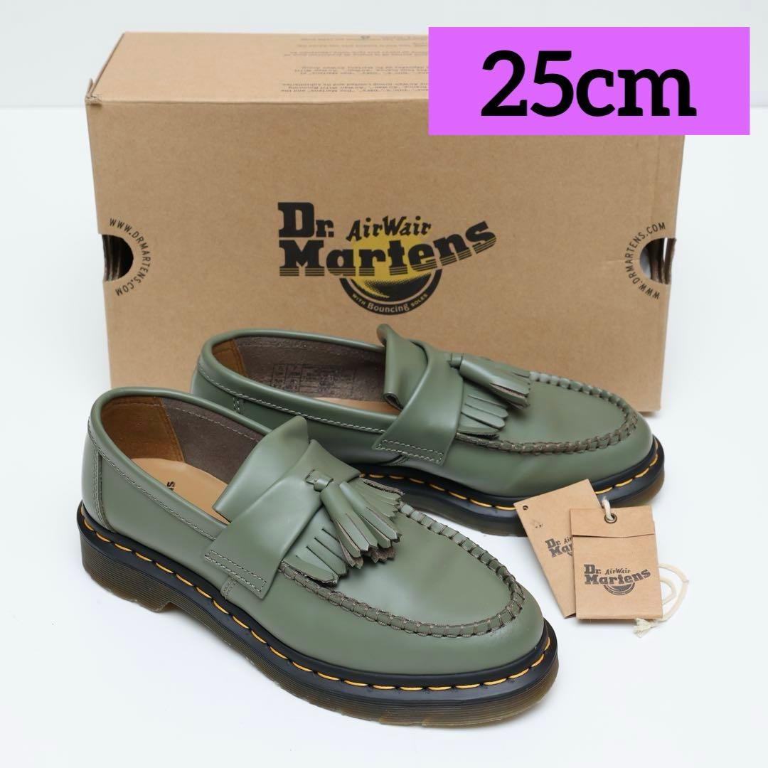 ドクターマーチン ADRIAN YS カーキグリーン 希少色 タッセル