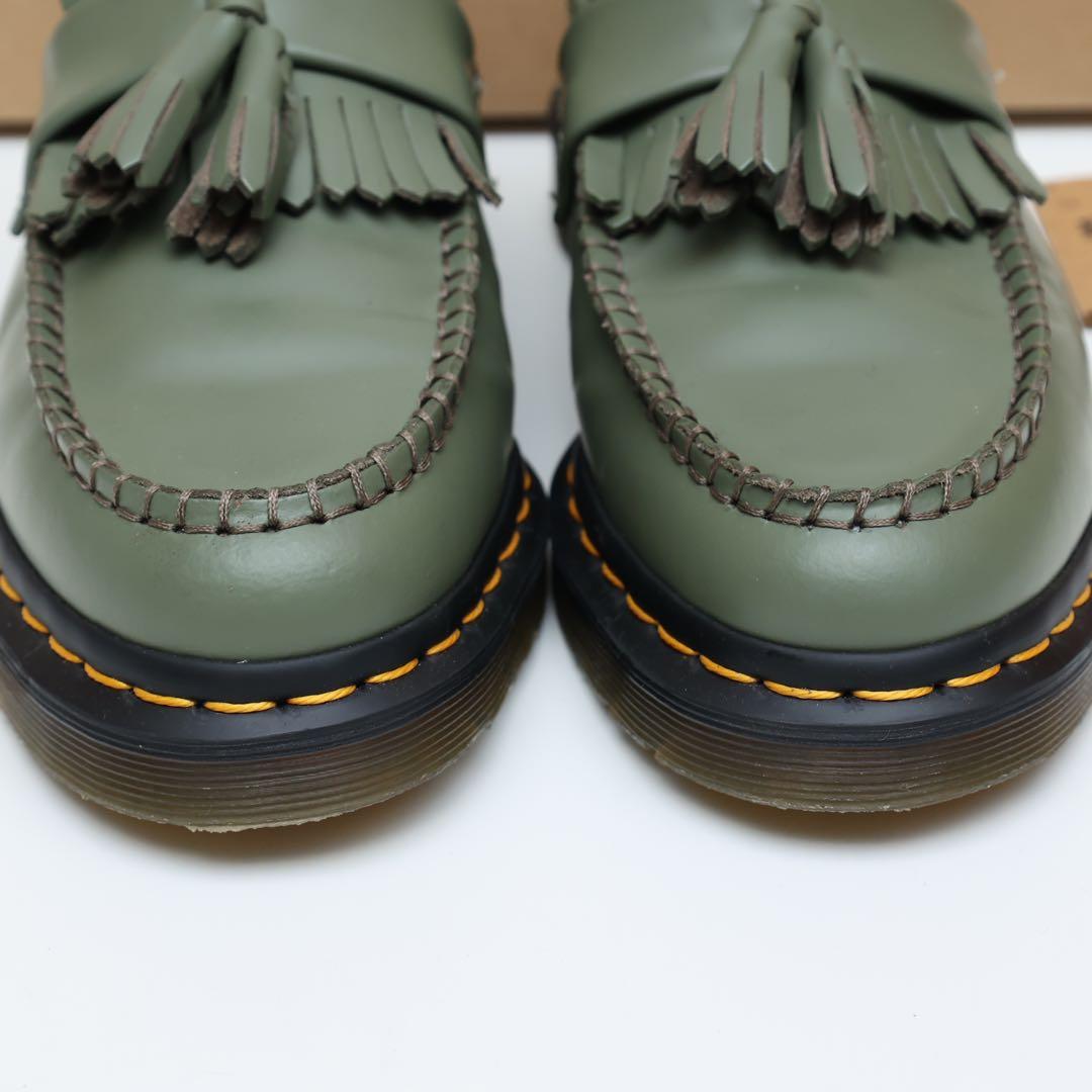 ドクターマーチン ADRIAN YS カーキグリーン 希少色 タッセル