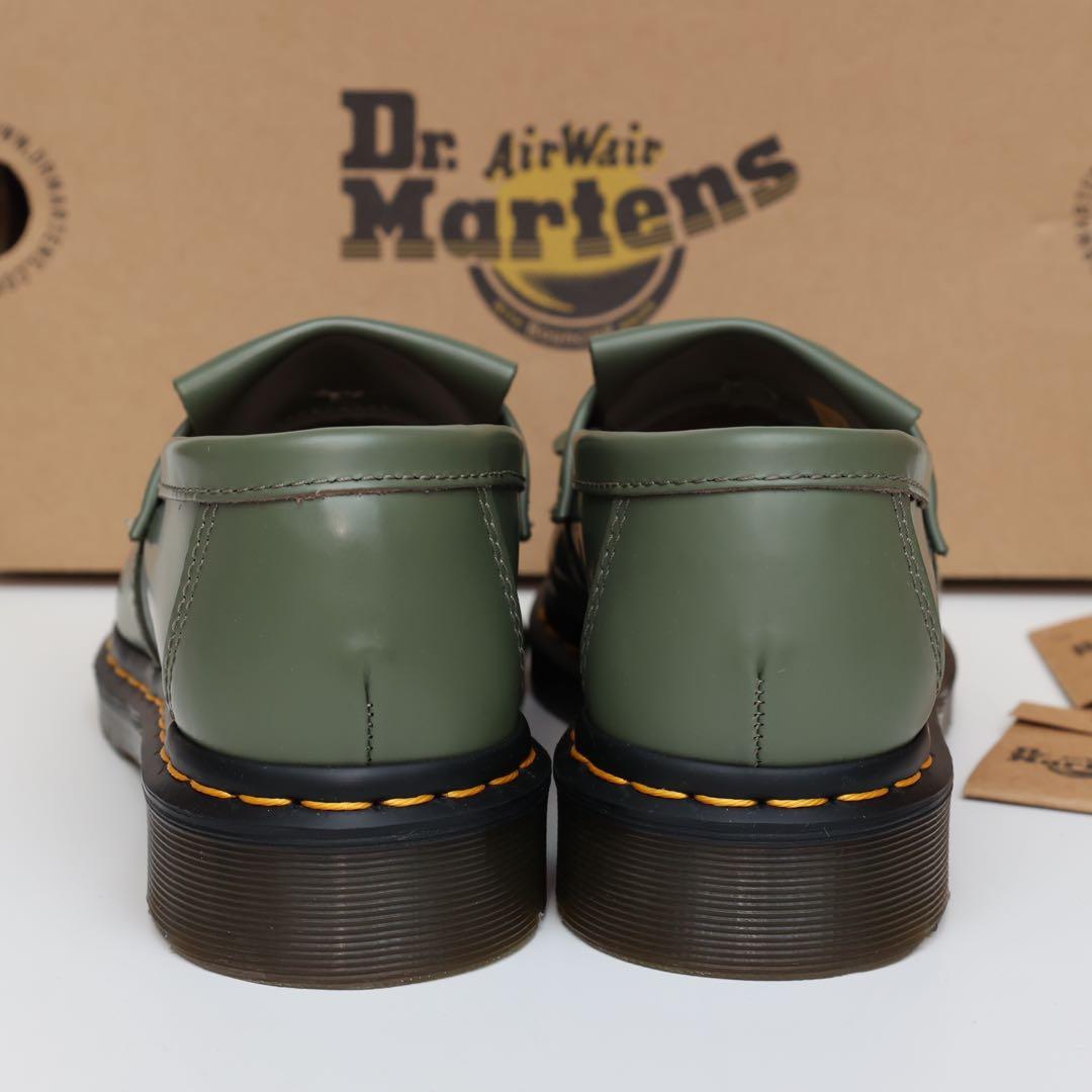 ドクターマーチン ADRIAN YS カーキグリーン 希少色 タッセル