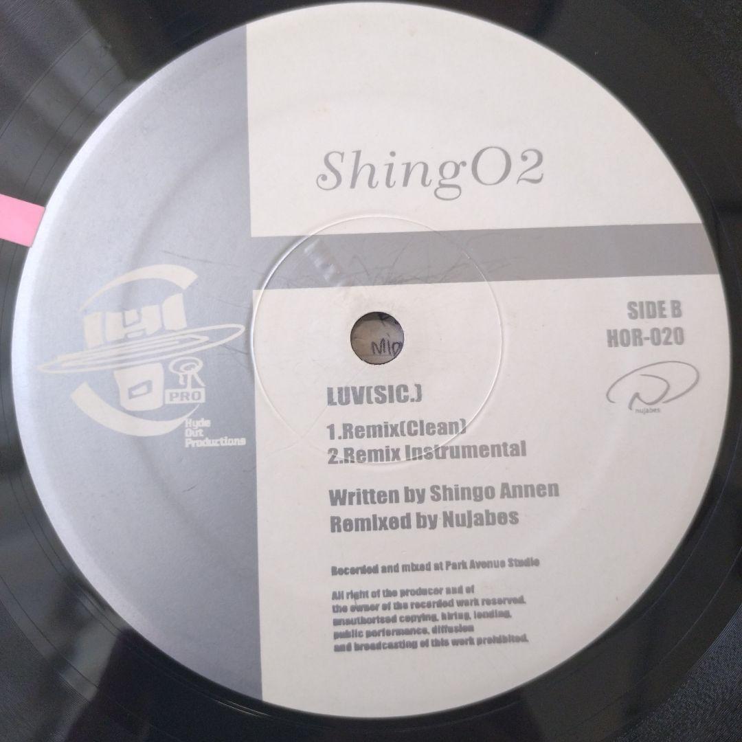 レア】Shingo Annen LUV(SIC) ShingO2 レコードの通販はau PAY