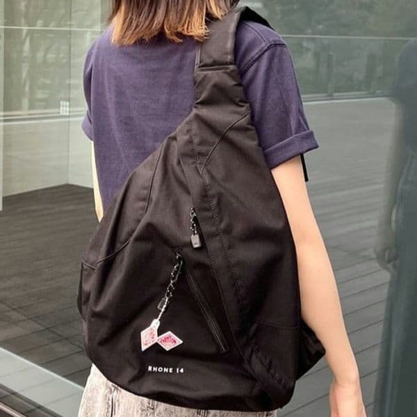 【美品】ダントン　ローヌ14 ボディバッグ　ブラック BEAMS WOMEN｜【WEB限定】DANTON / ローヌ 14 ボディバッグ ダントン