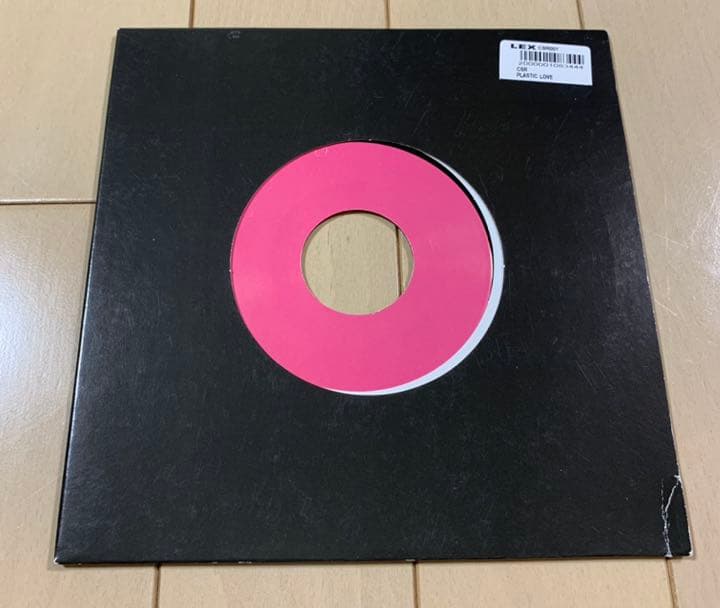 CSR - PLASTIC LOVE 7インチ レコード 美盤