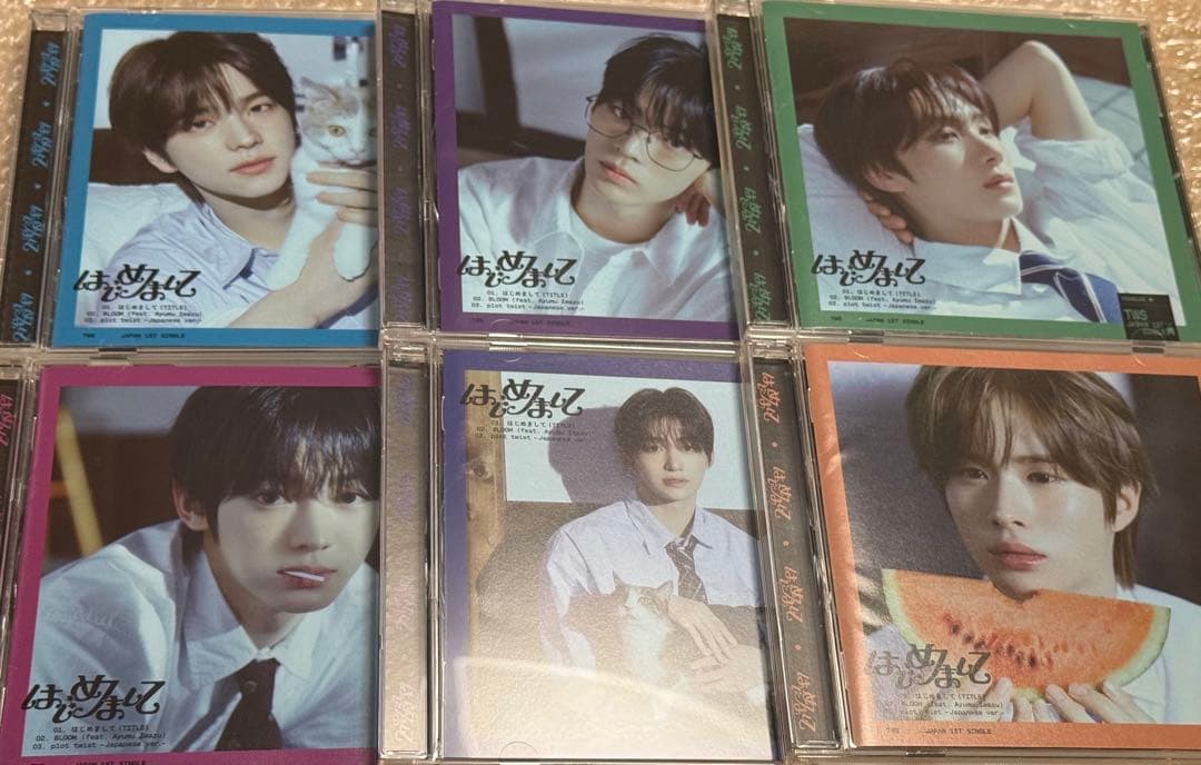 新品未使用】TWSはじめましてメンバーソロジャケット盤6種セット