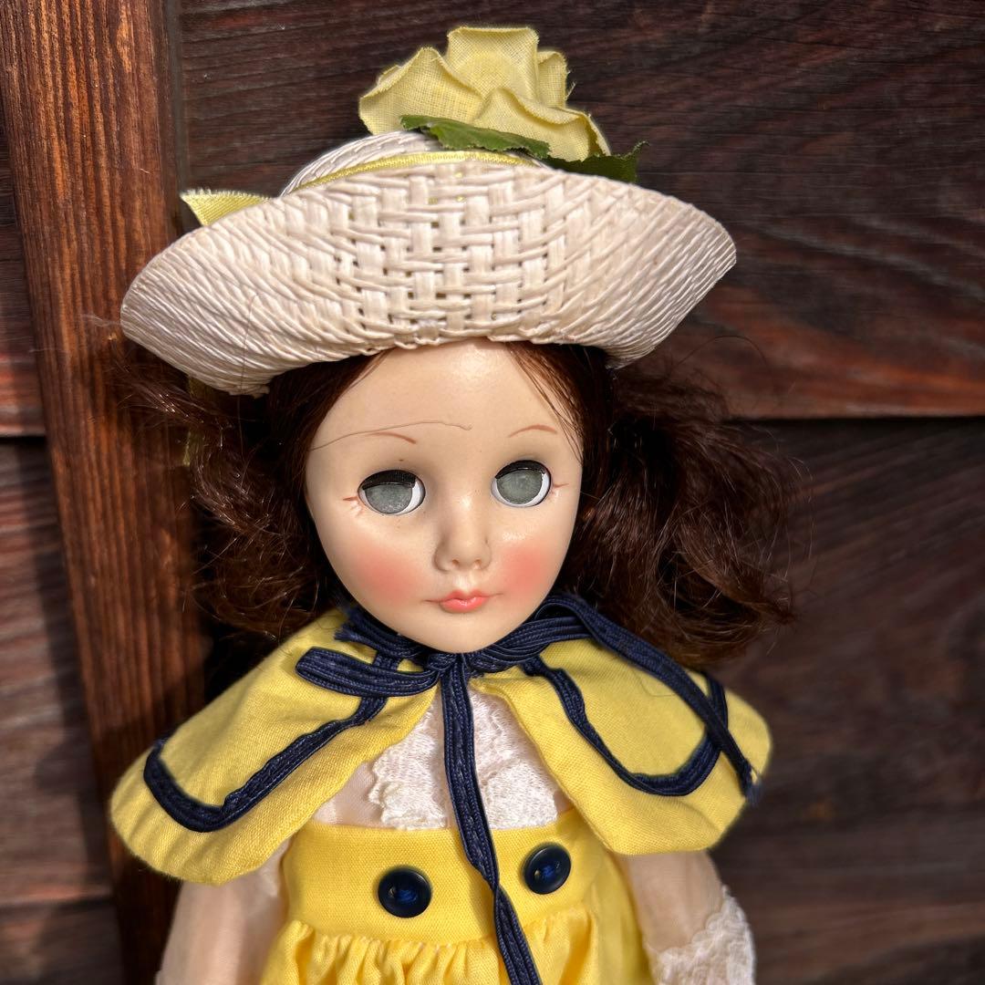 ビンテージ エファンビー ガール ドール ブラウン effanbee？