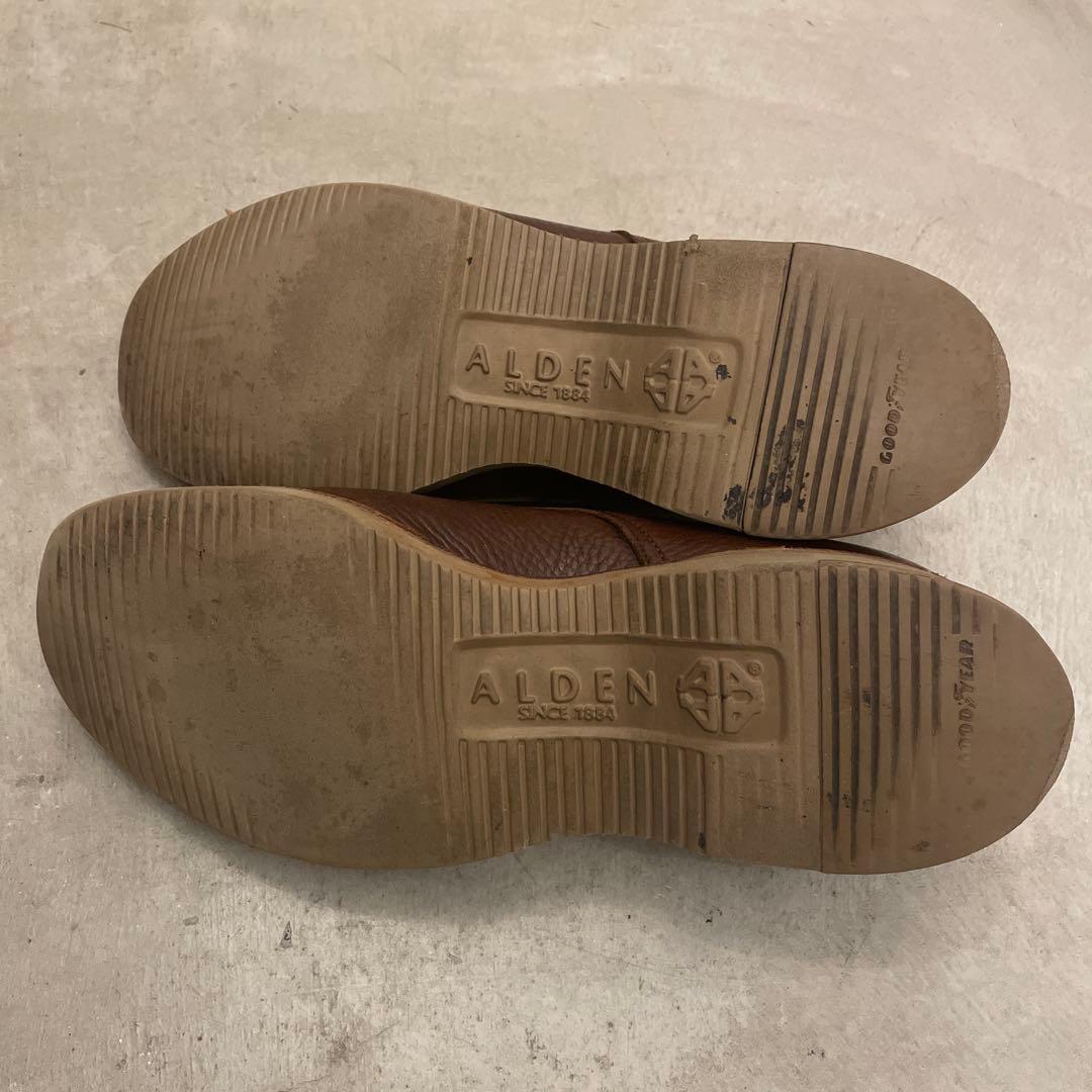 ALDEN オールデン 4908 ミリタリーラスト グレインレザー サイズ8