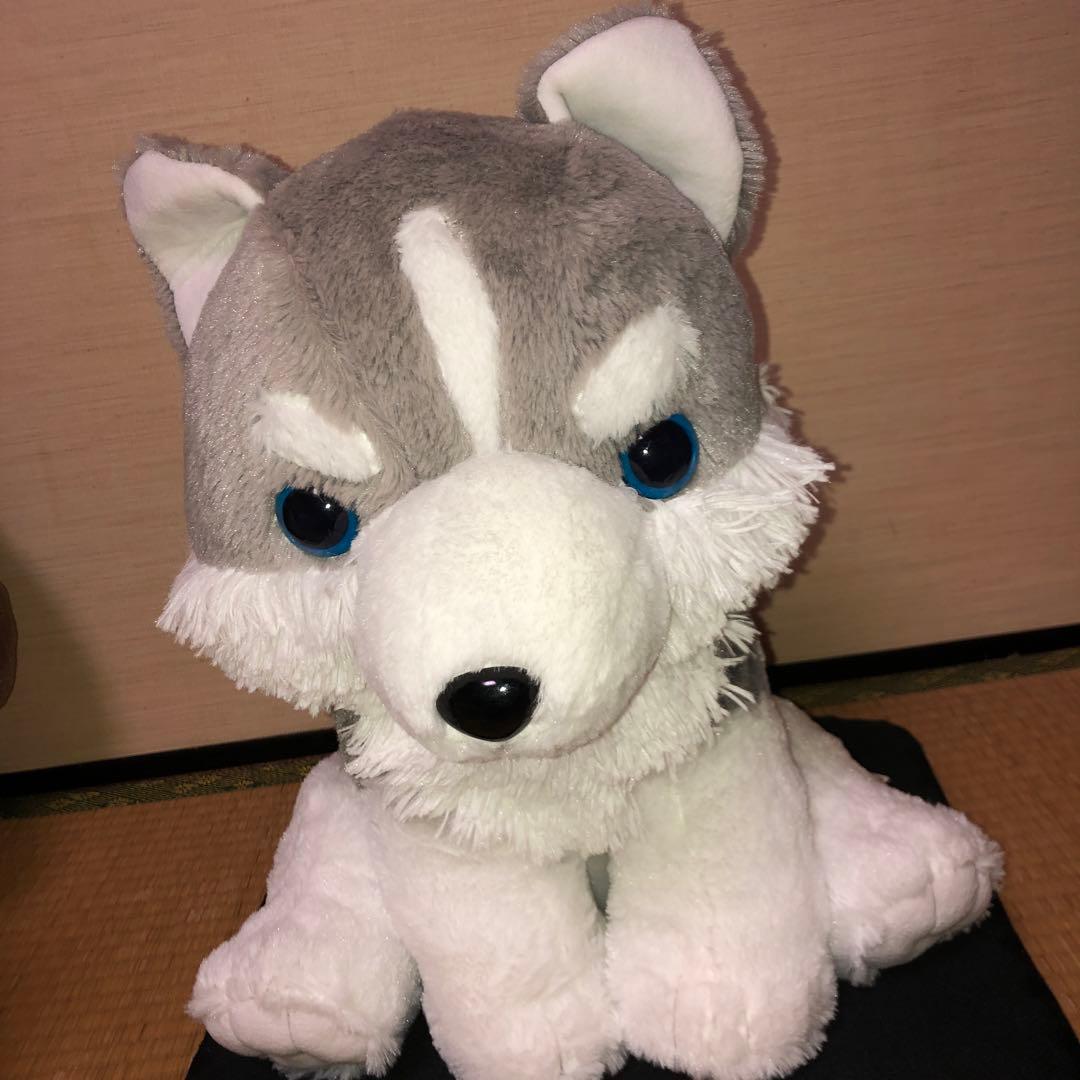 もふっとオオカミ 友達来たよ BIGぬいぐるみ ツンドラー シベリアン