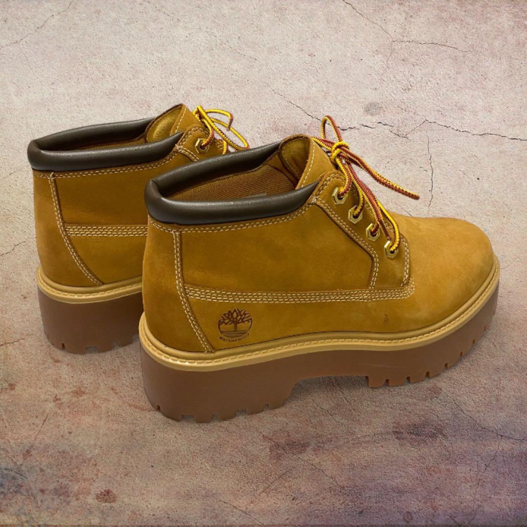 【Timberland】*＊美品厚底ブーツ＊* 25.0cm レディース