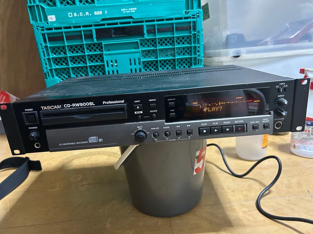 TEAC TASCAM CDレコーダー CD-RW900SL Amazon.co.jp: TASCAM CDレコーダー 業務用 CD-RW900SL : 家電＆カメラ