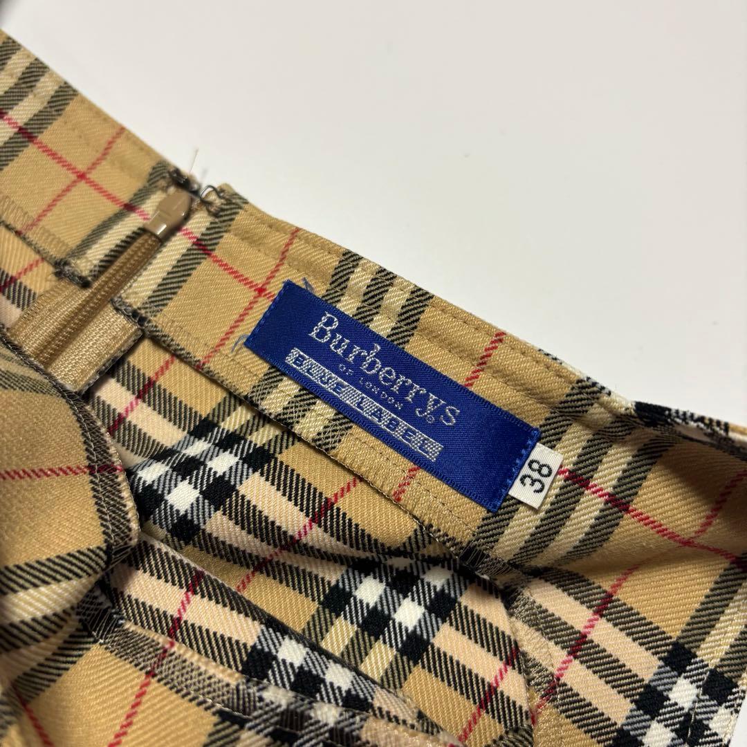 バーバリーブルーレーベル ノバチェック ワンピース - メルカリ