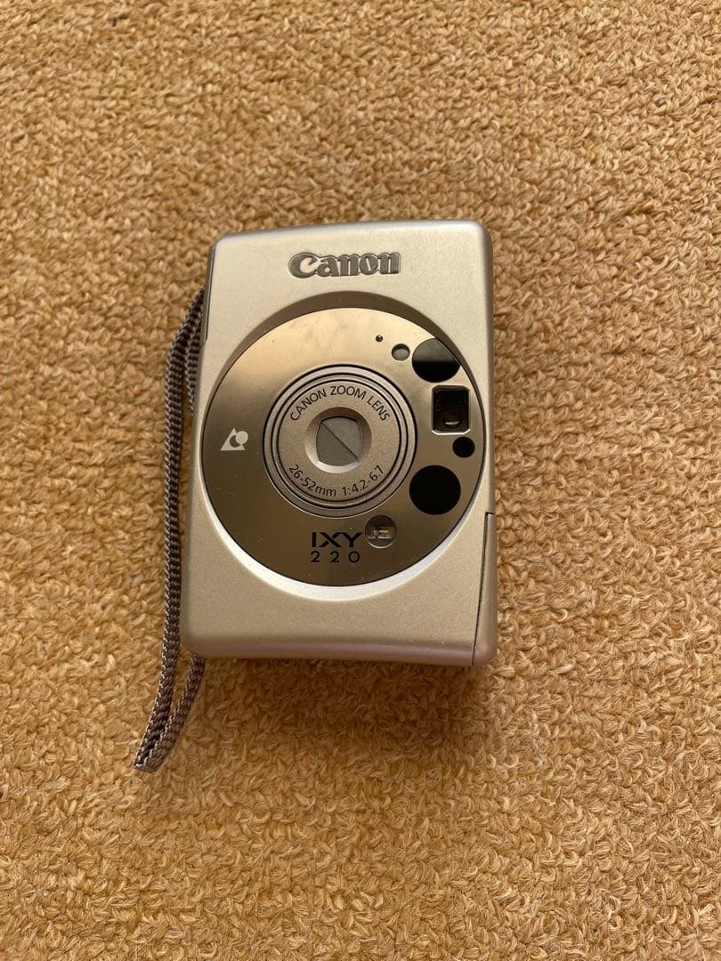 Canon IXY 220 フィルムカメラ シルバー ジャンク - メルカリ