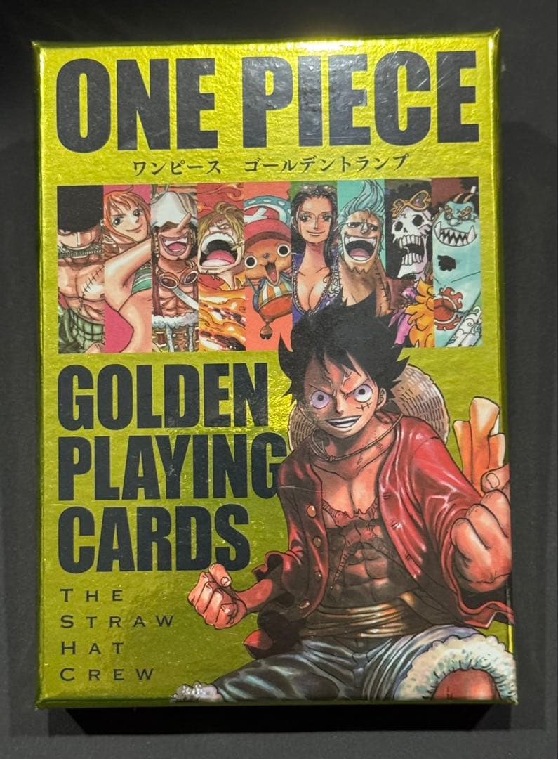 ワンピース　ONE PIECE ゴールデントランプ　未開封　新品 ONE PIECE』ゴールデントランプ（特製箱入り） ［麦わらの一味