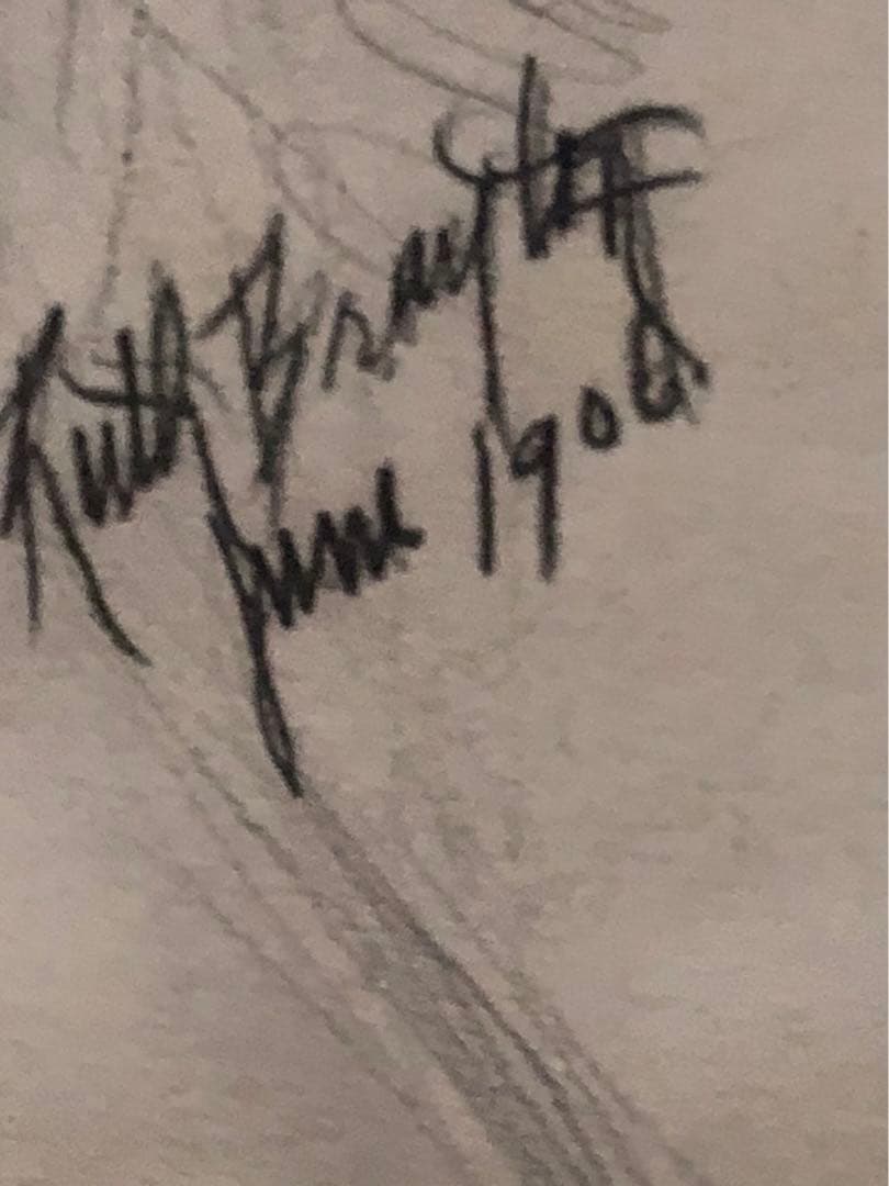 ①アールヌーボー・デコ時代のデッサン