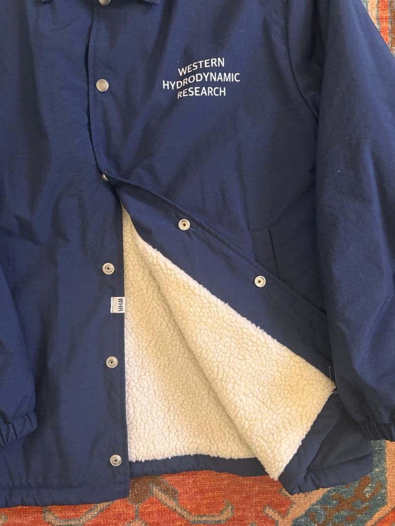 WHR / ワーカーコーチジャケット Navy-L - メルカリ