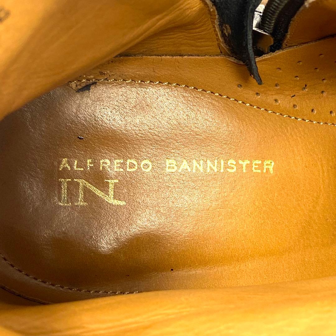 美品】alfredoBANNISTER ベルトデザイン ワークブーツ 黒 43 - メルカリ