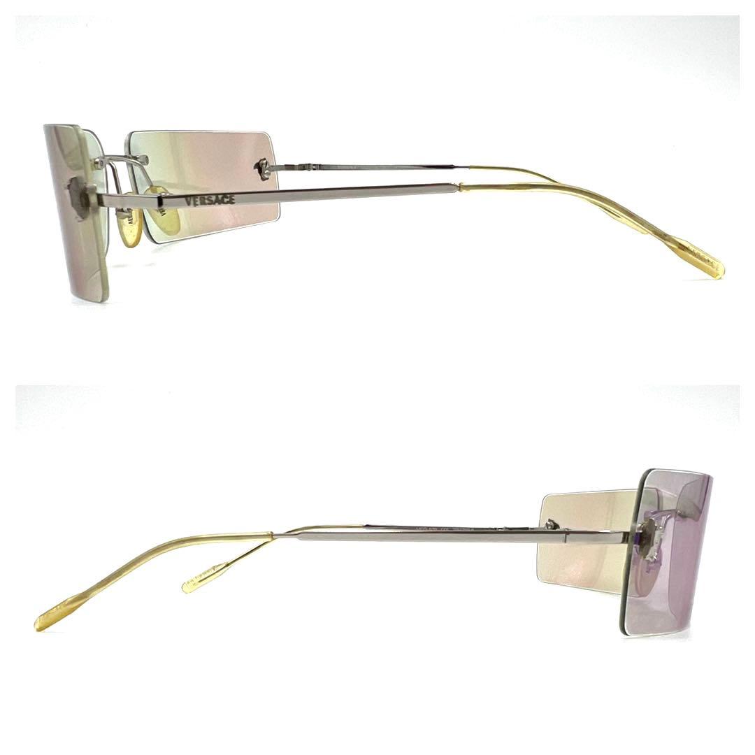 VERSACE ヴェルサーチ サングラス MOD.N35 メデューサ リムレス - メルカリ