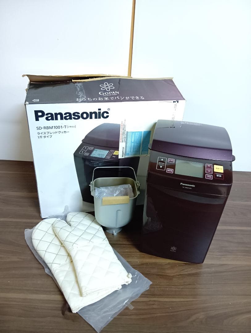 未使用】パナソニック GOPAN SD-RBM1001-T ブラウン 1斤 - メルカリ