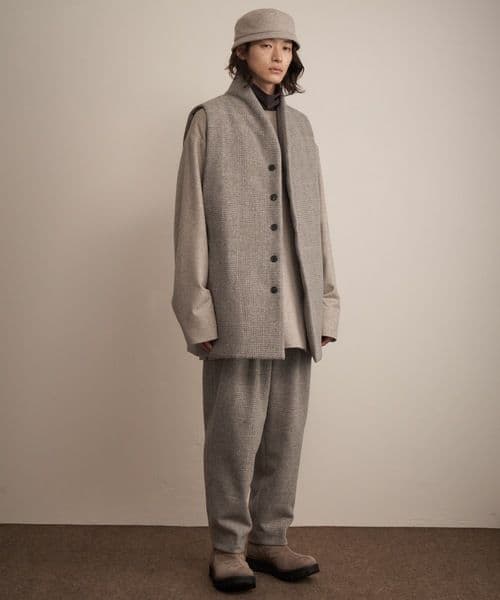 トップス TROVE 2021AW / SKYE VEST / 65VST01 And A（アンドエー）の「TROVE トローブ / SKYE VEST スカイ