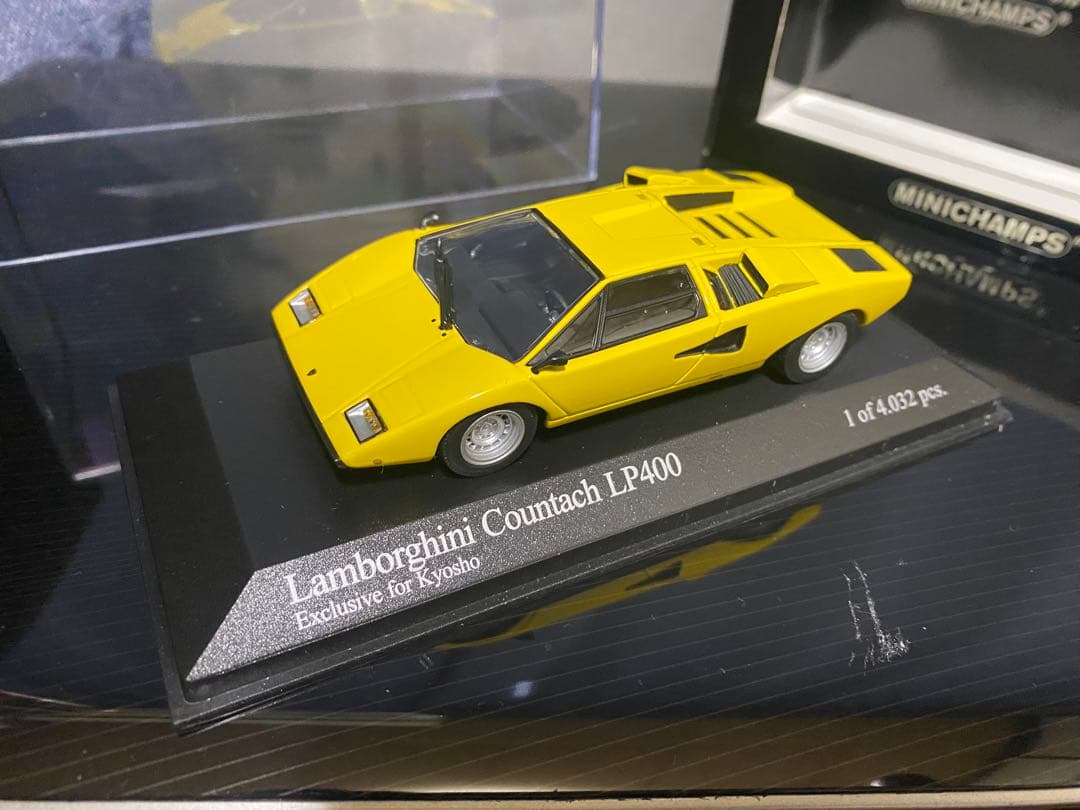 1/43 ランボルギーニ カウンタック LP400 イエロー 京商ver. Amazon | KYOSHO ORIGINAL 1/12 ランボルギーニ カウンタック LP400