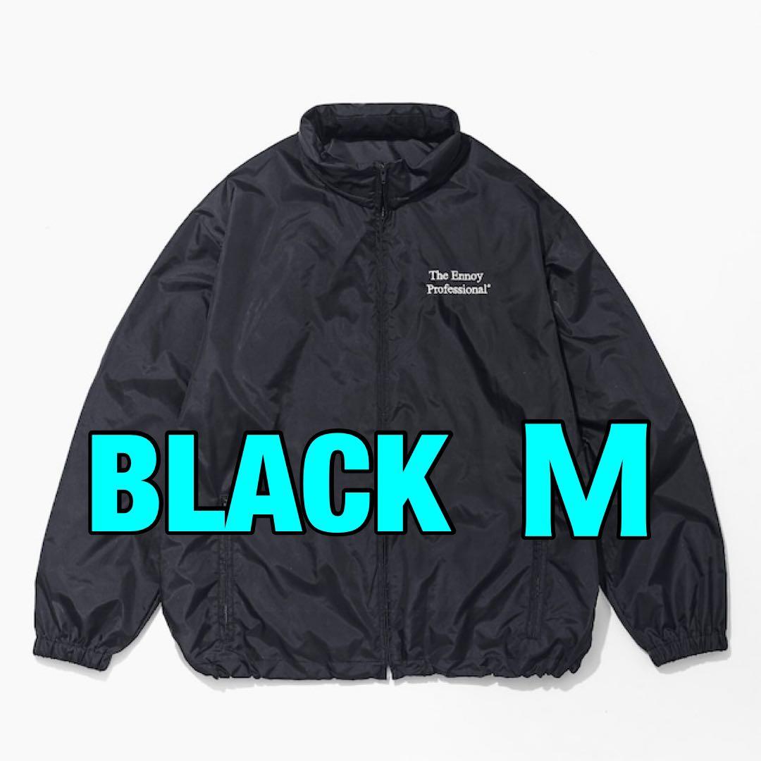 ennoy PACKABLE NYLON JACKET BLACK XL