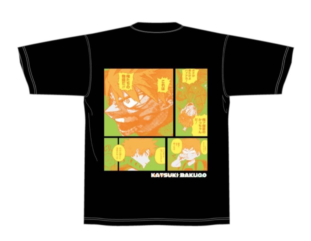 僕のヒーローアカデミア ビッグシルエットTシャツ”HEROES”爆豪勝己