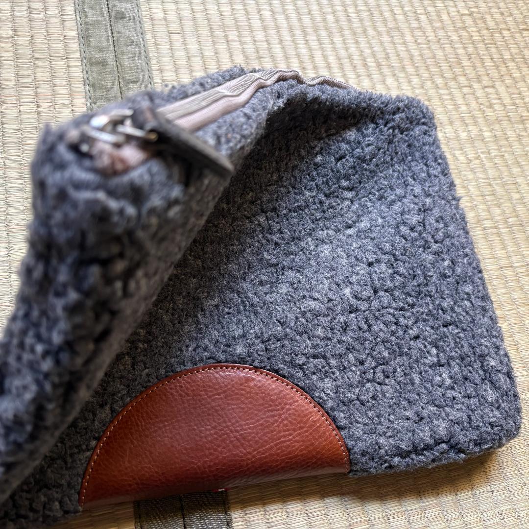 hardgraft MacBookケース 13インチ用 イタリア製 ウールレザー