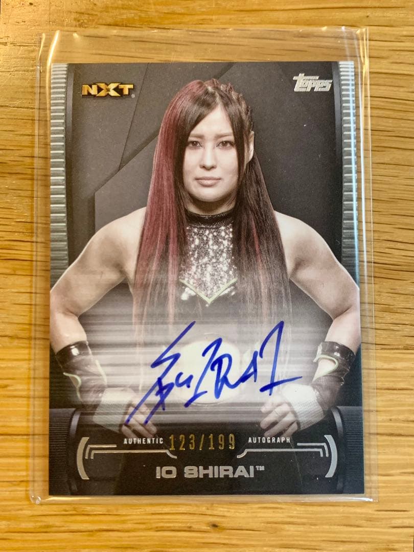 WWE イヨスカイ IYOSKY auto 123/199 直筆サイン入りカード - メルカリ