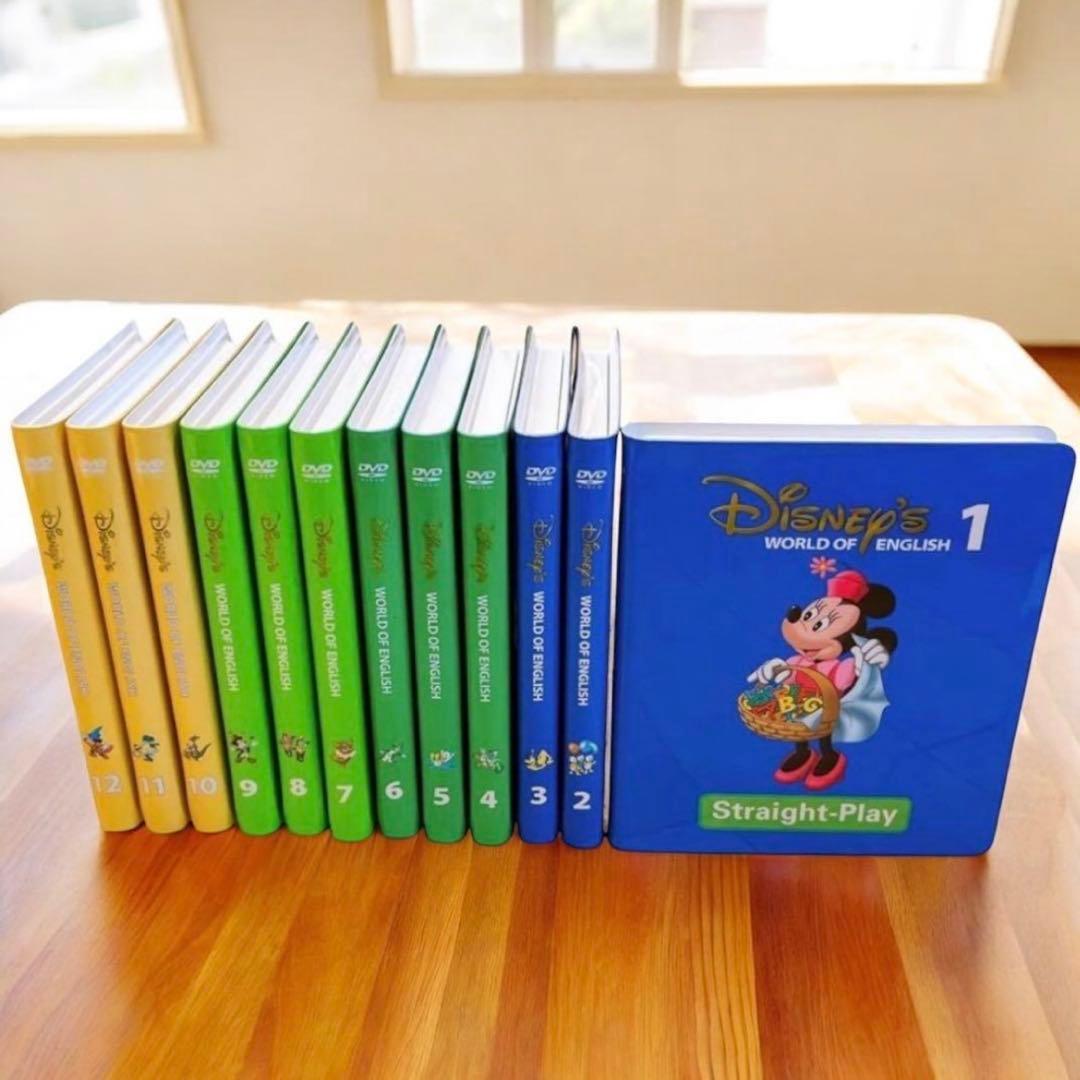 Disney's World of English 1-12 DVDセット - メルカリ